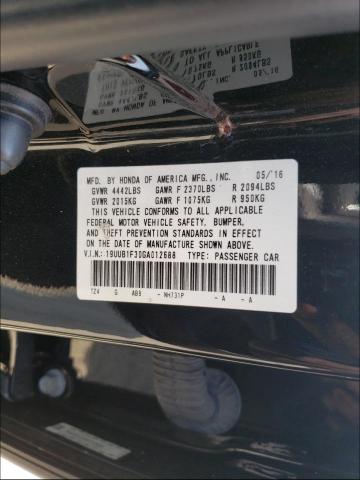 Photo 9 VIN: 19UUB1F30GA012688 - ACURA TLX 