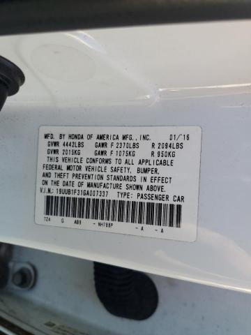 Photo 11 VIN: 19UUB1F31GA007337 - ACURA TLX 