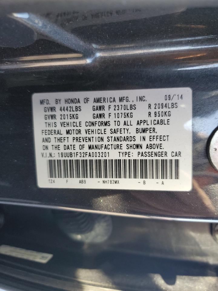 Photo 11 VIN: 19UUB1F32FA003201 - ACURA TLX 