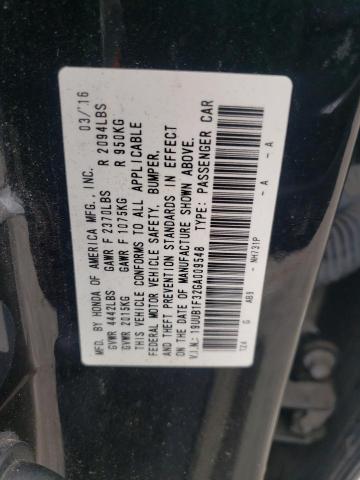 Photo 11 VIN: 19UUB1F32GA009548 - ACURA TLX 