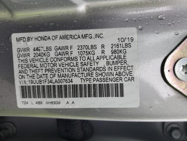 Photo 11 VIN: 19UUB1F34LA007634 - ACURA TLX 