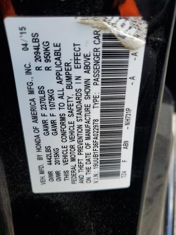 Photo 11 VIN: 19UUB1F36FA022978 - ACURA TLX 