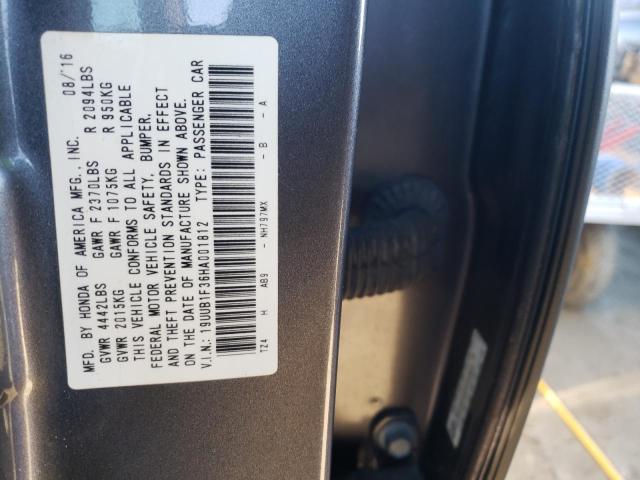 Photo 9 VIN: 19UUB1F36HA001812 - ACURA TLX 