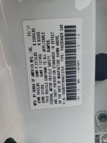 Photo 11 VIN: 19UUB1F36HA010204 - ACURA TLX 