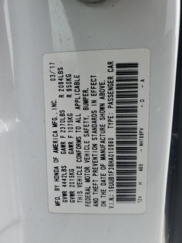 Photo 12 VIN: 19UUB1F36HA010980 - ACURA TLX 