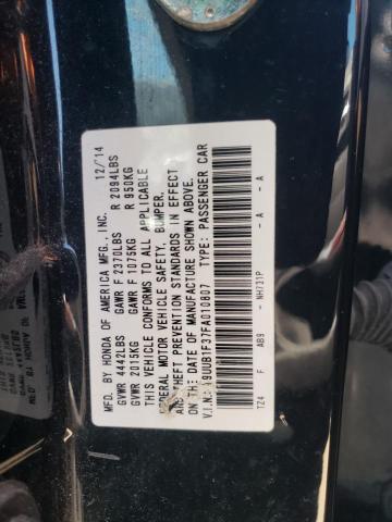 Photo 11 VIN: 19UUB1F37FA010807 - ACURA TLX 