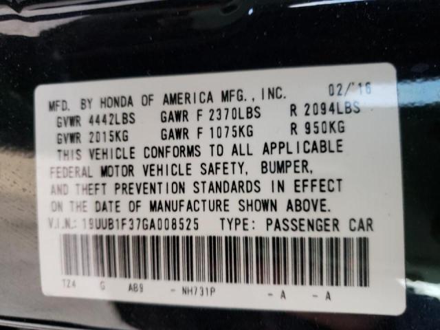 Photo 9 VIN: 19UUB1F37GA008525 - ACURA TLX 