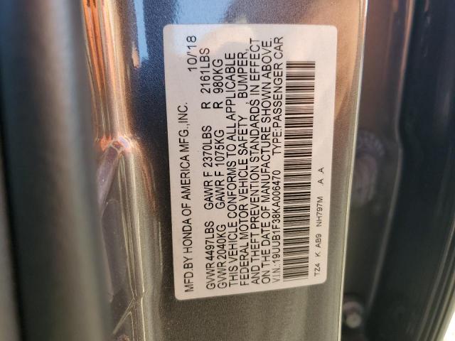 Photo 11 VIN: 19UUB1F38KA006470 - ACURA TLX 