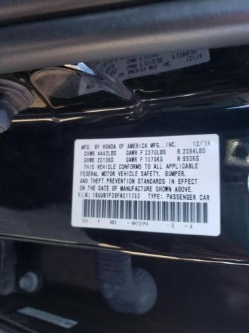 Photo 9 VIN: 19UUB1F39FA011750 - ACURA TLX 