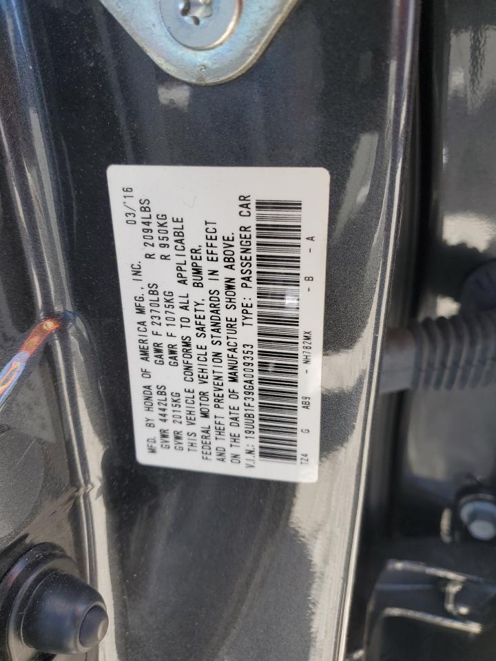 Photo 11 VIN: 19UUB1F39GA009353 - ACURA TLX 