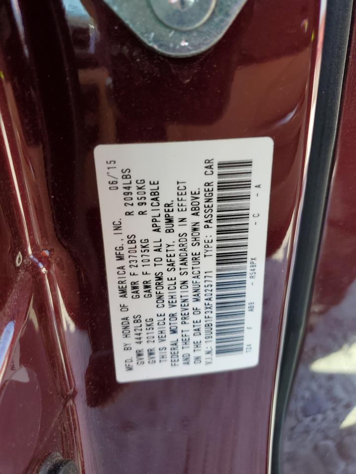 Photo 11 VIN: 19UUB1F3XFA025771 - ACURA TLX 