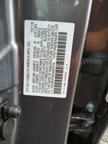 Photo 9 VIN: 19UUB1F3XKA007216 - ACURA TLX 