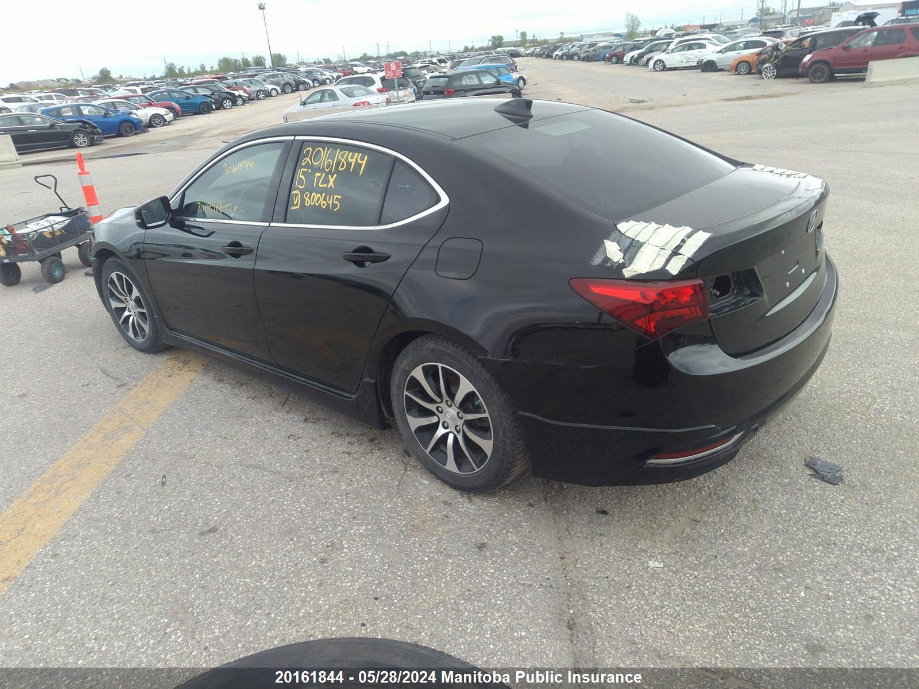 Photo 2 VIN: 19UUB1F50FA800645 - ACURA TLX 