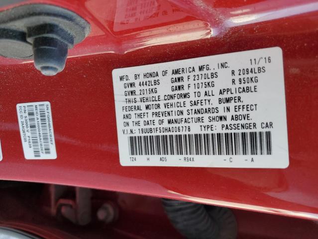 Photo 11 VIN: 19UUB1F50HA006778 - ACURA TLX TECH 