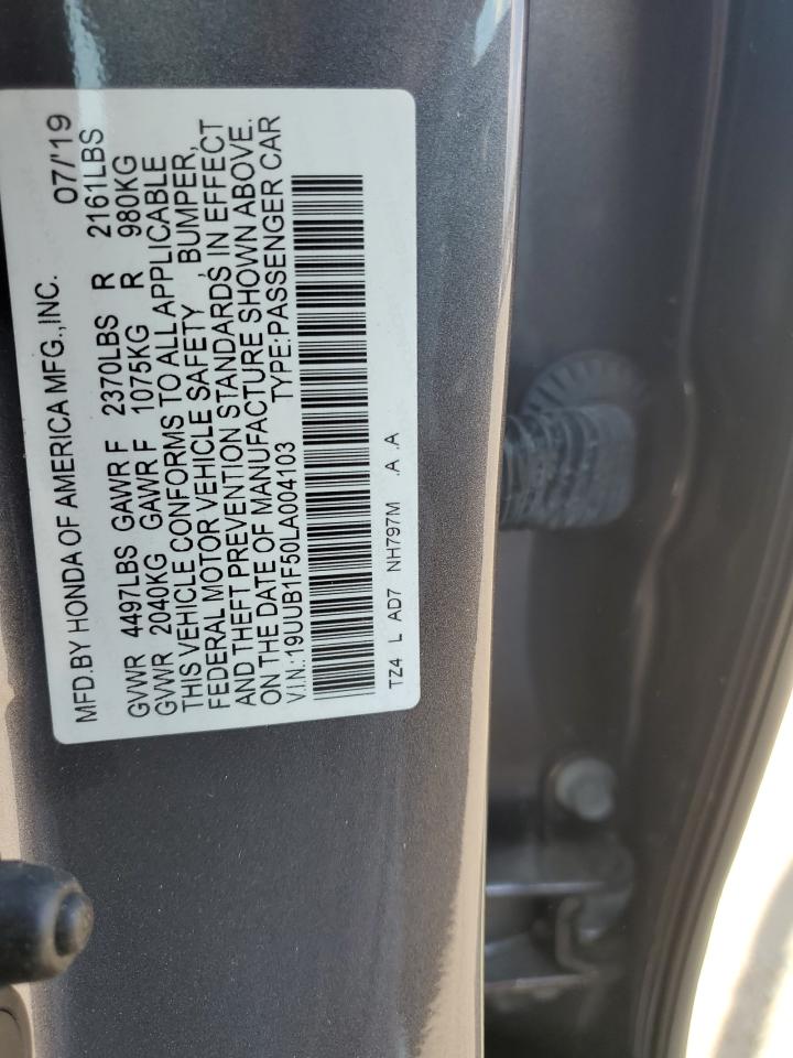 Photo 11 VIN: 19UUB1F50LA004103 - ACURA TLX 