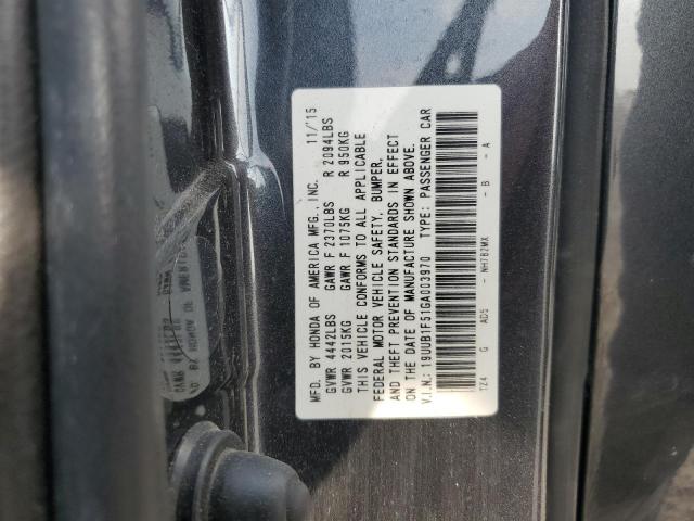 Photo 12 VIN: 19UUB1F51GA003970 - ACURA TLX TECH 