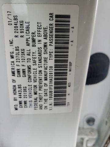 Photo 11 VIN: 19UUB1F51HA009138 - ACURA TLX TECH 