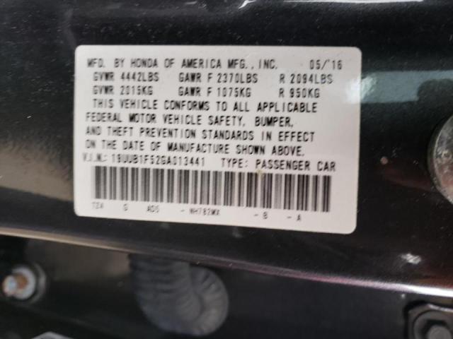 Photo 11 VIN: 19UUB1F52GA013441 - ACURA TLX TECH 