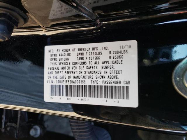 Photo 9 VIN: 19UUB1F52HA006359 - ACURA TLX TECH 