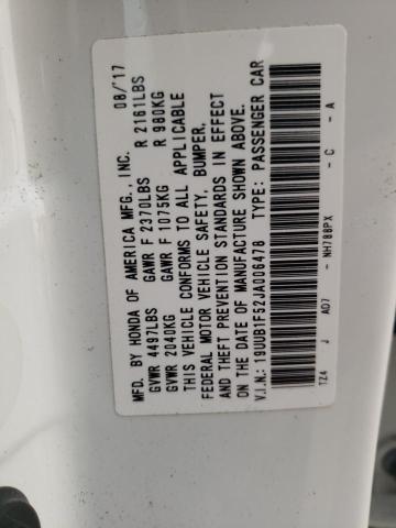 Photo 11 VIN: 19UUB1F52JA006478 - ACURA TLX TECH 