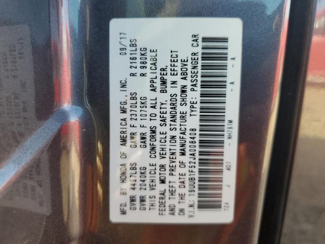 Photo 11 VIN: 19UUB1F52JA008408 - ACURA TLX TECH 