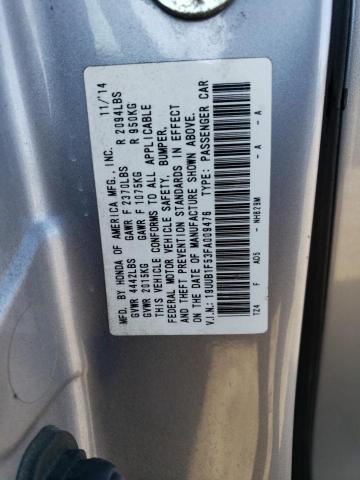 Photo 11 VIN: 19UUB1F53FA009476 - ACURA TLX 