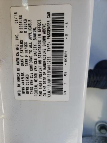 Photo 9 VIN: 19UUB1F53FA013222 - ACURA TLX TECH 