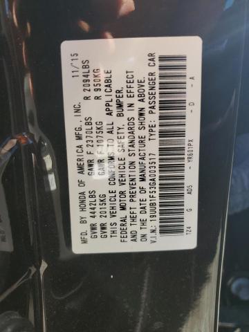 Photo 11 VIN: 19UUB1F53GA003517 - ACURA TLX TECH 