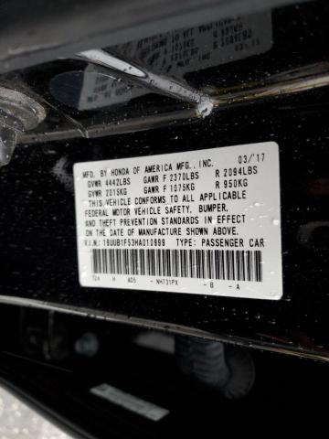 Photo 12 VIN: 19UUB1F53HA010999 - ACURA TLX TECH 