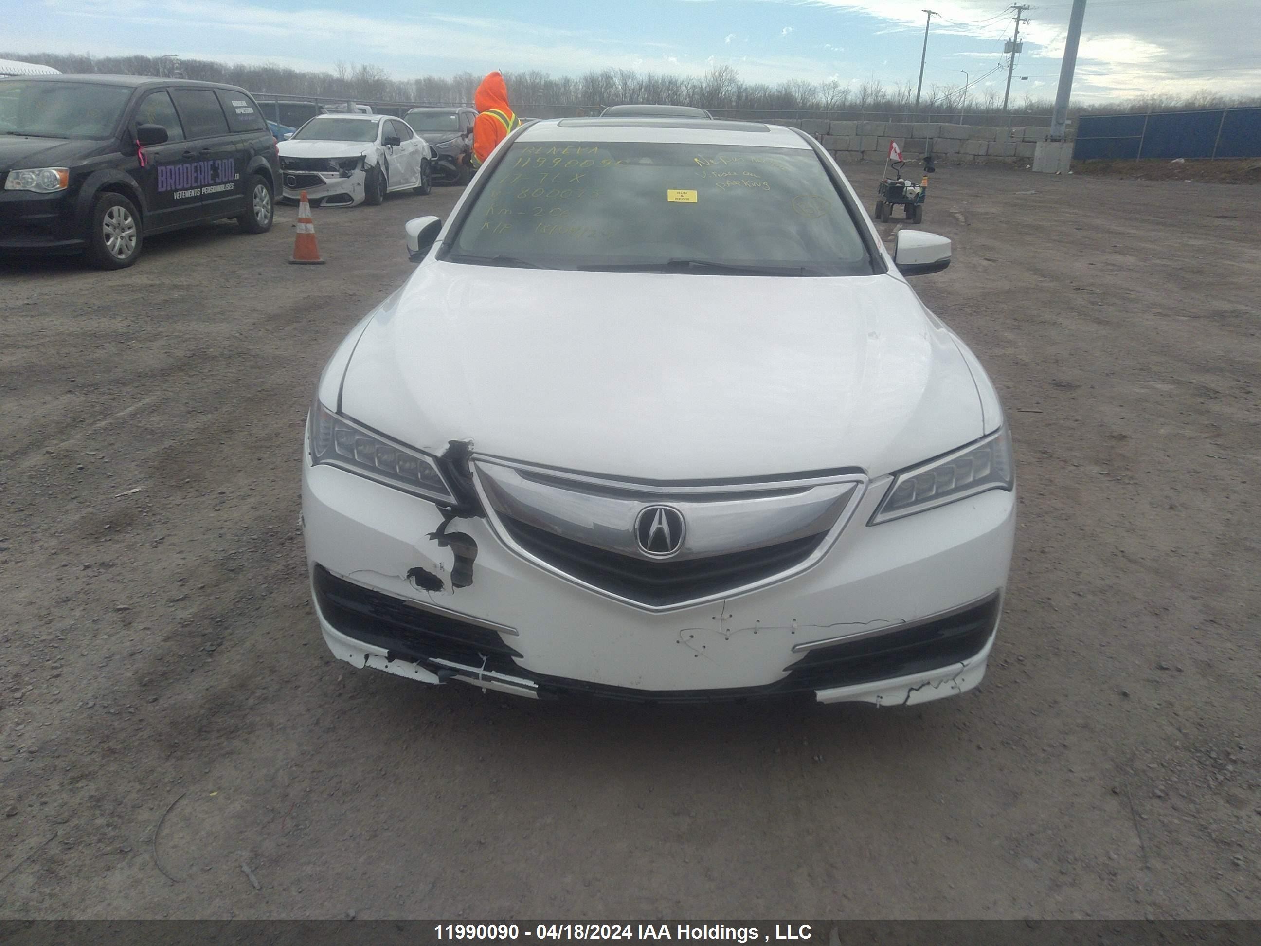 Photo 12 VIN: 19UUB1F53HA800075 - ACURA TLX 