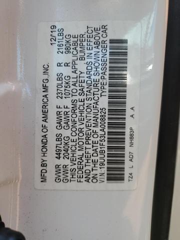 Photo 11 VIN: 19UUB1F53LA008825 - ACURA TLX TECHNO 