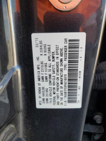 Photo 11 VIN: 19UUB1F55FA016879 - ACURA TLX TECH 