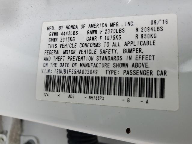 Photo 11 VIN: 19UUB1F55HA003049 - ACURA TLX TECH 