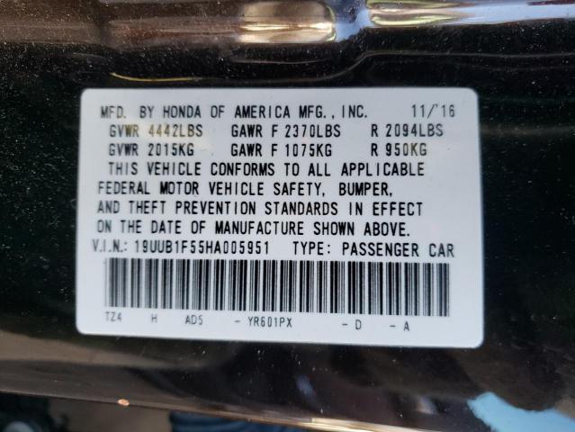 Photo 11 VIN: 19UUB1F55HA005951 - ACURA TLX 