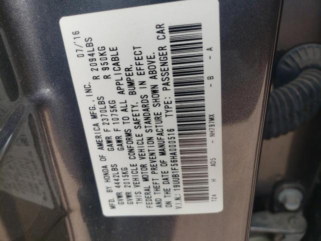 Photo 11 VIN: 19UUB1F56HA000516 - ACURA TLX TECH 