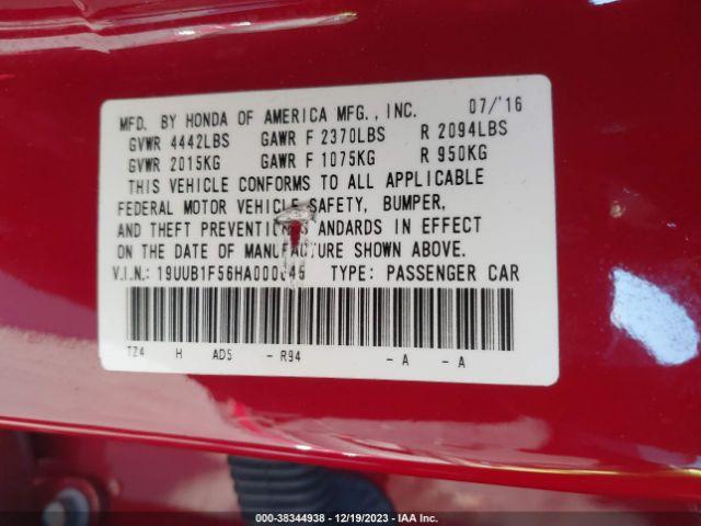 Photo 8 VIN: 19UUB1F56HA000645 - ACURA TLX 