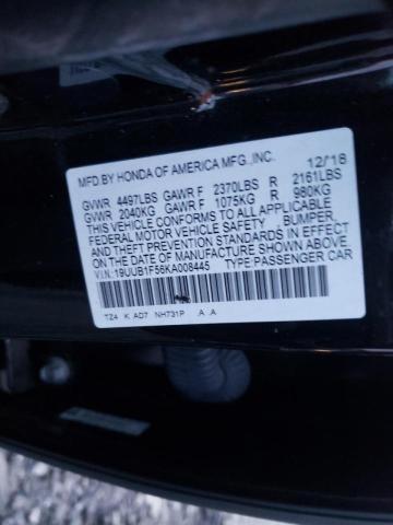 Photo 9 VIN: 19UUB1F56KA008445 - ACURA TLX TECHNO 