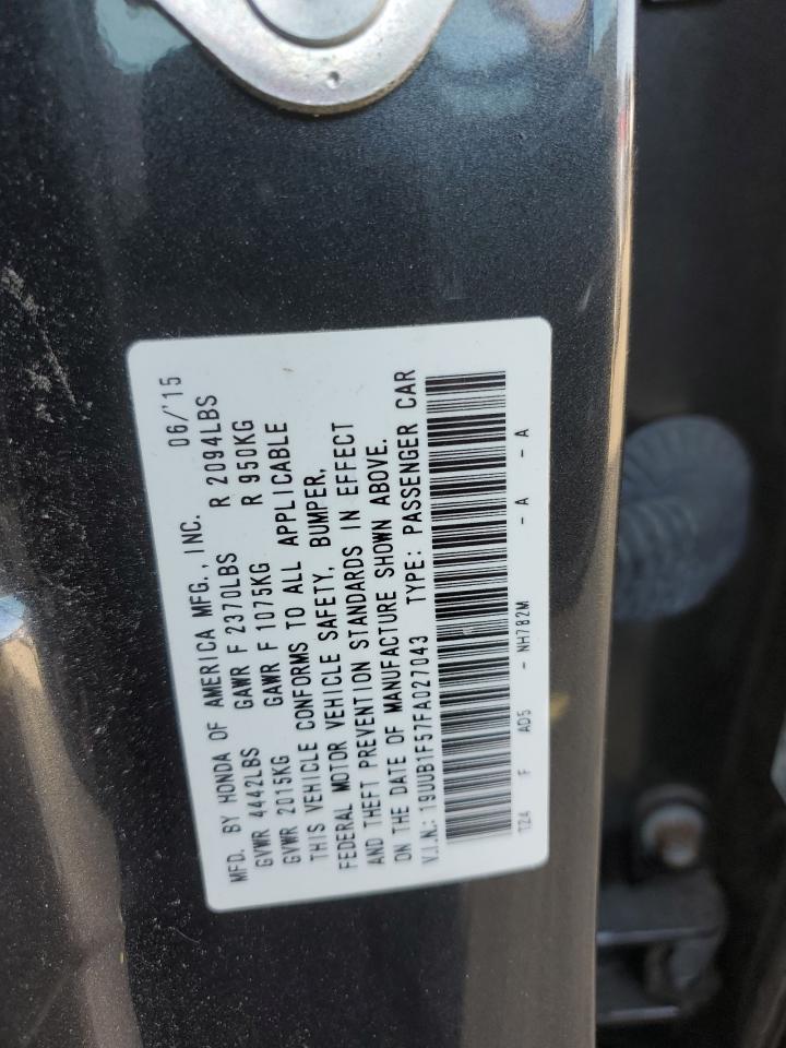 Photo 11 VIN: 19UUB1F57FA027043 - ACURA TLX 