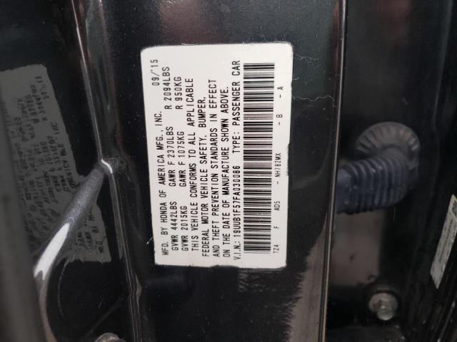 Photo 11 VIN: 19UUB1F57FA030086 - ACURA TLX TECH 