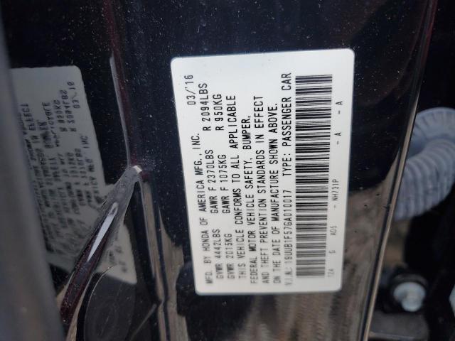 Photo 11 VIN: 19UUB1F57GA010017 - ACURA TLX TECH 