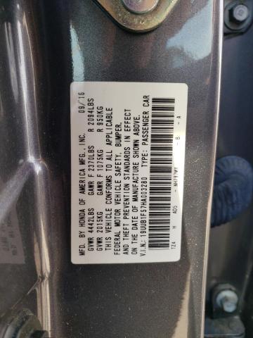 Photo 11 VIN: 19UUB1F57HA003280 - ACURA TLX TECH 