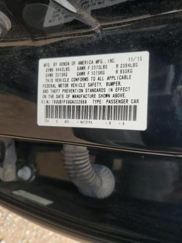 Photo 11 VIN: 19UUB1F58GA002668 - ACURA TLX TECH 