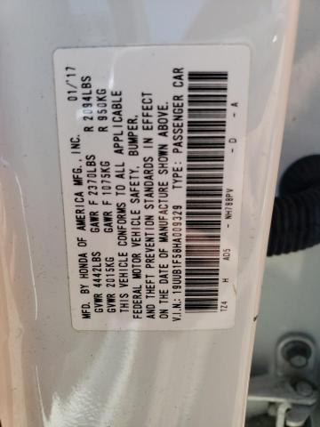 Photo 11 VIN: 19UUB1F58HA009329 - ACURA TLX TECH 