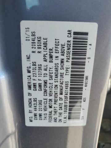 Photo 11 VIN: 19UUB1F59FA014665 - ACURA TLX TECH 