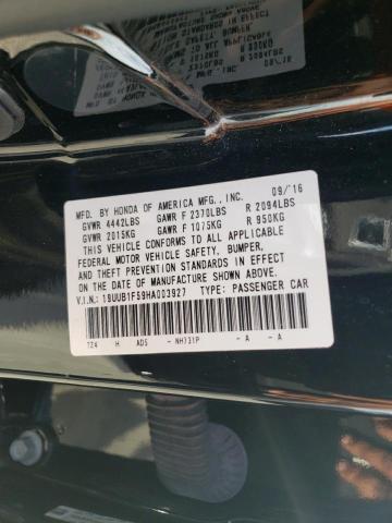 Photo 11 VIN: 19UUB1F59HA003927 - ACURA TLX TECH 