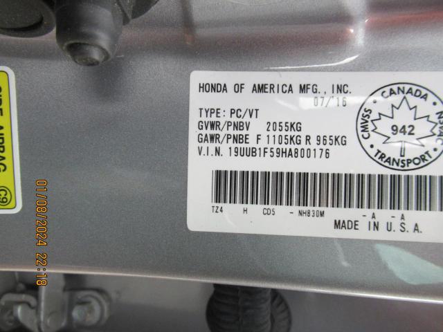 Photo 8 VIN: 19UUB1F59HA800176 - ACURA TLX TECH 