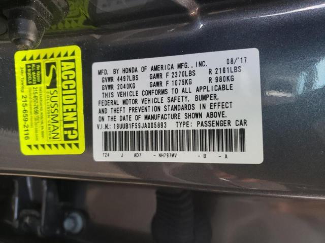 Photo 9 VIN: 19UUB1F59JA005893 - ACURA TLX 