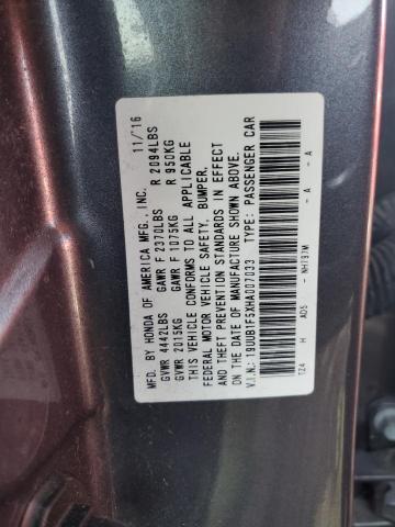 Photo 11 VIN: 19UUB1F5XHA007033 - ACURA TLX 