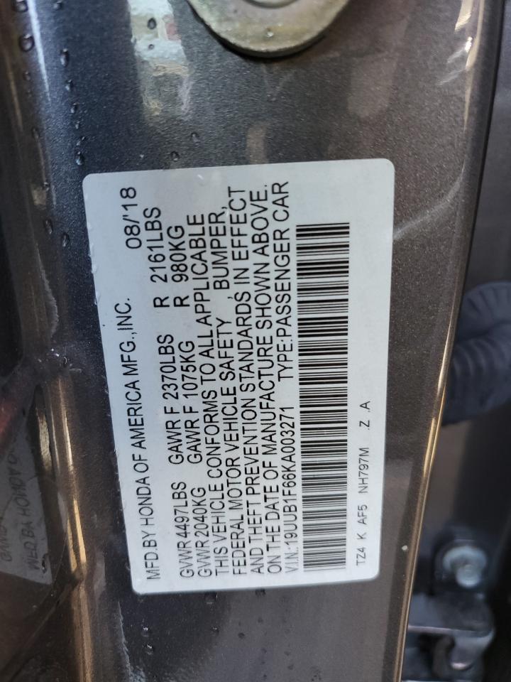 Photo 11 VIN: 19UUB1F66KA003271 - ACURA TLX 