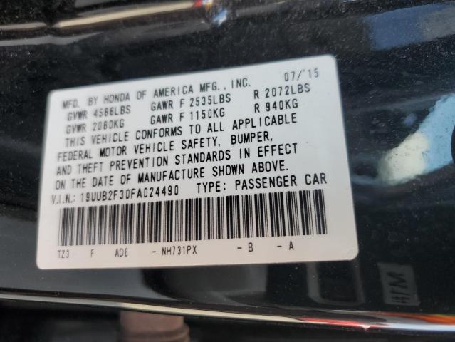 Photo 11 VIN: 19UUB2F30FA024490 - ACURA TLX 